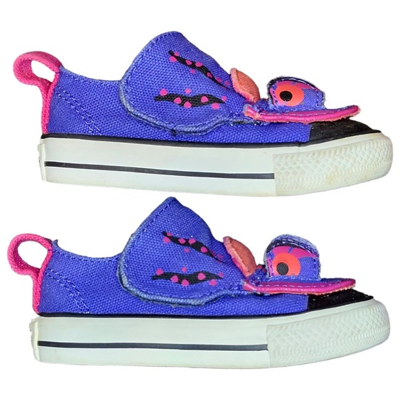 Converse Chuck Taylor All Star Lizard Casual Sneakers Size 4 baby - Picture 4 of 11